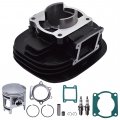 Cylinder Piston Gasket Top End Kit Set Replacement For 1988-2006 Blaster Yfs 200