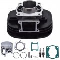 Cylinder Piston Gasket Top End Kit Set Replacement For 1988-2006 Blaster Yfs 200