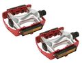 940 Alloy Pedals 9 16 Red Bike Bicycle Pedal Mostly For Bikes With Three Piece Crank Track Fixie 