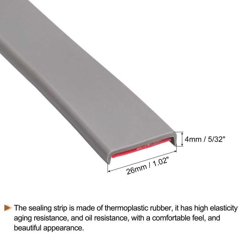 U-shape Edge Banding 1meter Self Adhesive Corner Furniture Protector Guard Strips 0 16 Tx1 02 Wx39 37 L For Cabinet Repair