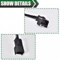 G-plus Led Third Brake Light Compatible With 07-14 Chevy Silverado Gmc Sierra 3rd Bar Cargo Type X Clear Lens Chrome Housing