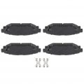 Ocpty Ceramic Brake Pads Rear Set 4pcs Fit For 2013-2016 Scion Fr-s Brz 2008-2019 Subaru Impreza 2005-2014 Legacy Outback