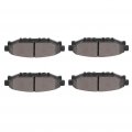 Ocpty Ceramic Brake Pads Rear Set 4pcs Fit For 2013-2016 Scion Fr-s Brz 2008-2019 Subaru Impreza 2005-2014 Legacy Outback