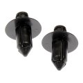 Multi Purpose Retainers For Subaru Wrx Sti 2015 To 2021 Front And Rear Push Type Plastic Clips Black 5 47mm Center Groove 