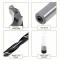 Uxcell Brad Point Drill Bits For Wood 6mm X 70mmward Turning Hss For Woodworking Carpentry Drilling Tool