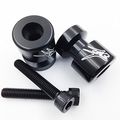 Smt Moto- Black Motorcycle Swingarm Spools Sliders For Suzuki Gsxr 1300r Hayabusa Bandit B-king 1000