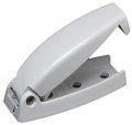 Rv Designer E211 Plastic Rounded Baggage Door Catch White 2 Per Pack Compartment Hardware 