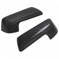 Hecasa Pair Mirror Covers Compatible With 2019-2024 Chevy Chevrolet Silverado 1500 Gmc Sierra Outer Rearview Wing Exterior Cap