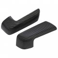 Hecasa Pair Mirror Covers Compatible With 2019-2024 Chevy Chevrolet Silverado 1500 Gmc Sierra Outer Rearview Wing Exterior Cap