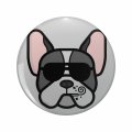 Party Tonight Part Everynight Double Sided Stainless Steel Keychain 1 25 In Round 3d Resin Encased Novelty Key Ring For 