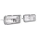 Front Bumper Turn Signal Light Pair For 1985-1992 Chevy Chevrolet Camaro Clear Lens Driver And Passenger Side Replacement