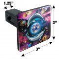 Dolphin Earth World Solar System Yin Yang Tow Trailer Hitch Cover Plug Insert