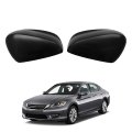 2pcs Driver Side And Passenger Rearview Mirror Cover Cap Car Door Replacement For Accord 2008 2009 2010 2011 2012 Glossy Black 
