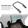 Motorcycle Phone Mount Heavy-duty Iron Bar Design Handlebar Gps Holder Universal Navigation Bracket For Adventure Riders