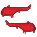 Rear Bumper Reflectors For Hyundai Santa Fe Sport 2017 2018 Driver And Passenger Side Pair Capa Certified Replaces Hy1184119c 