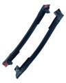 Top Mount Side Weatherstrip Seal Fit For Chevy Corvette 1997 1998 1999 2000 2001 2002 2003 2004 Driver And Passenger Gasket 