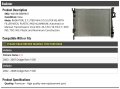 Marketplace Auto Parts Radiator With Filler Neck Compatible 2002-2008 Dodge Ram 1500 3 7l V6 4 V8 5 9l