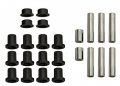 Superatv Heavy Duty Uhmw A Arm Control Bushing Kit For Polaris Rzr 1000 Use With Or Arms 2014-2016 Self Lubricating To Increase 