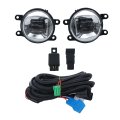 2 Pcs Front Fog Lights Lamps Assembly Replacement For Sienna 2021 2022 2023 Left And Right Side To2593145 To2592145 