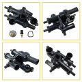 Thermostat Housing Assembly Kit With Sensor Fit For Chrysler 200 Sebring Dodge Avenger Caliber Journey Jeep Compass Patriot Oe 