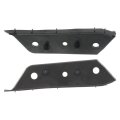 Front Upper Bumper Cover Bracket Pair For Ford Fusion 2017 2018 Driver And Passenger Side Asa Plastic Replaces Fo1042147 