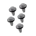 Oil Drain Plug For Mazda B2500 1998 1999 2000 2001 Pieces Steel Silver Replacement F5rz6730 B And Zzm0 10 404 Bolt Grade 5 8 