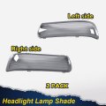 Headlight Lens Cover For Chevy Silverado 1500 2500 1999-2002 Fit Hd 3500 2001-2002 Suburban Tahoe 2000-2006 Clear