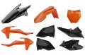 Polisport 90907 Plastic Kit Orange Black 