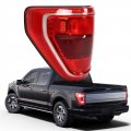 Tail Light Rear Assembly Driver Side Clear Lens W Blind Spot Replacement For 2021-2023 F150 Ml3z13405c 