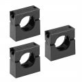 Uxcell Corrugated Tube Holder Ad21 2 Plastic Mounting Bracket Pipe Clamp Clips With Double Struts 3pcs