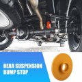 X Autohaux 1pcs 5 31 Inch Rear Suspension Bump Stop Struter Bump For Chevrolet Impala 2014-2020 No 13330714 Rubber Yellow