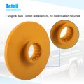 X Autohaux 1pcs 5 31 Inch Rear Suspension Bump Stop Struter Bump For Chevrolet Impala 2014-2020 No 13330714 Rubber Yellow