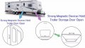 Magnetic Rv Door Holder White 5 Pair Set With Mounting Hardware Double Sided Tape Easy Install Heavy Duty