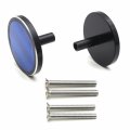 Httmt- Universal Blue Motorcycle Front Fender Reflector Frame Slider Screw Bolt Compatible With Sport Street Bike P N