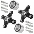 Caltric 2 Front Or Rear Wheel Hub Bearing Compatible With Can-am Outlander 650 Max 2013-2020