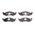 Front Brake Pads For Mercury Villager 1993 1994 1995 Semi Metallic Mechanical Pad Wear Sensor 2 20 In Inner Height 