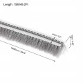 Uxcell Brush Weather Stripping 15m 49 2ft Card-slot Seal Strip Pile Weatherstrip Door Sweep For Window 5x7mm Wxh
