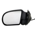 Driver Side Door Mirror For Gmc Sonoma 1999 2004 Power Glass Non Heated Paintable Folding Replacement Gm1320253 