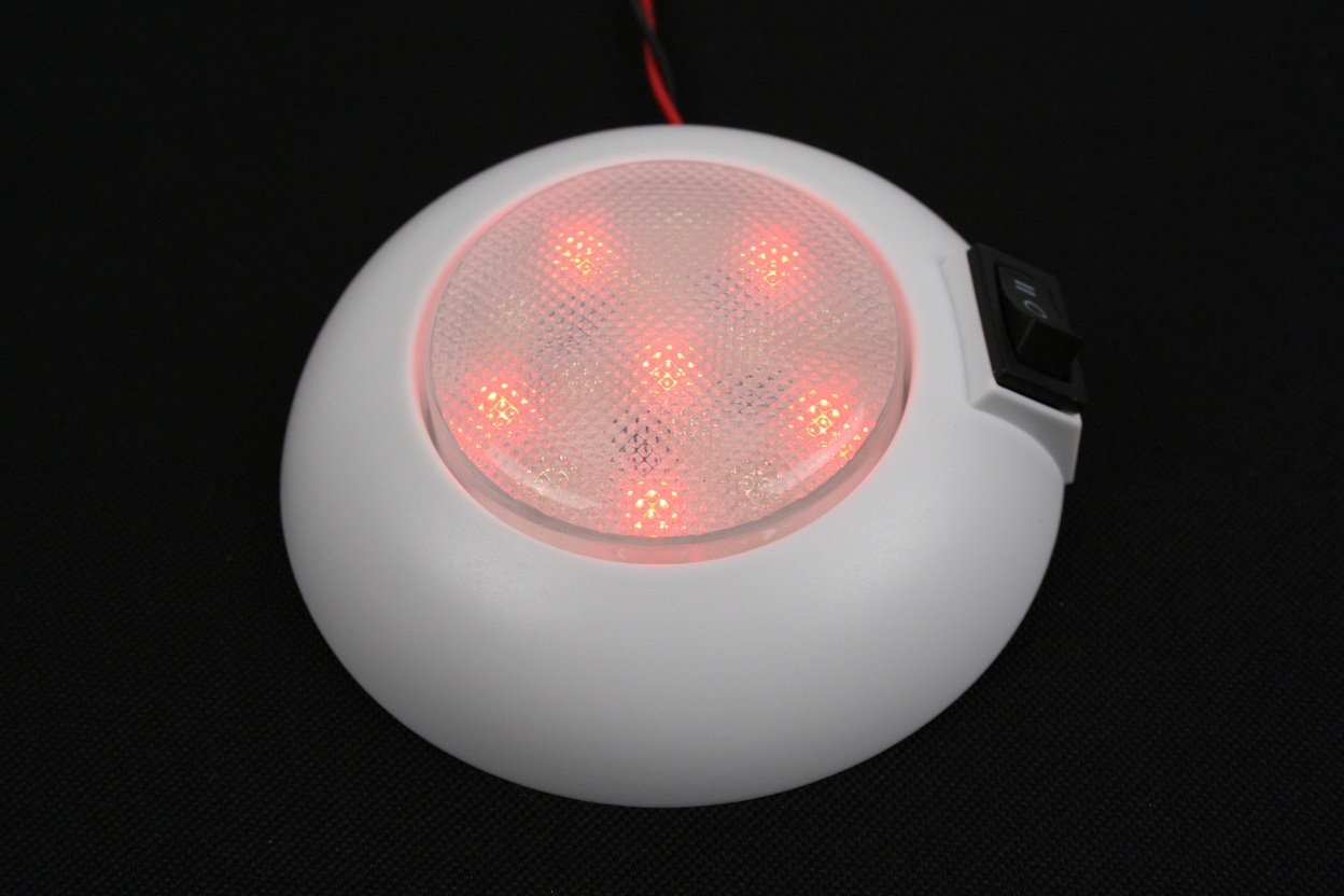 Led Dome Light 4 High Power White Downlight 12 Volt Fixed Mount For Home Auto Truck Rv Boat And Aircraft