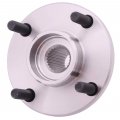 Ocpty New Wheel Hub Bearings Front Axle 4 Lugs Compatible For 1983-1994 Mercury Topaz Ford Tempo Escort Oe 518503 Pack Of 1