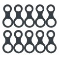 A C Compressor Gaskets For Dodge Sprinter 2003 2004 2005 2006 With Txv To Evaporator Gold Black Valve Pack Of 10 Replacement 