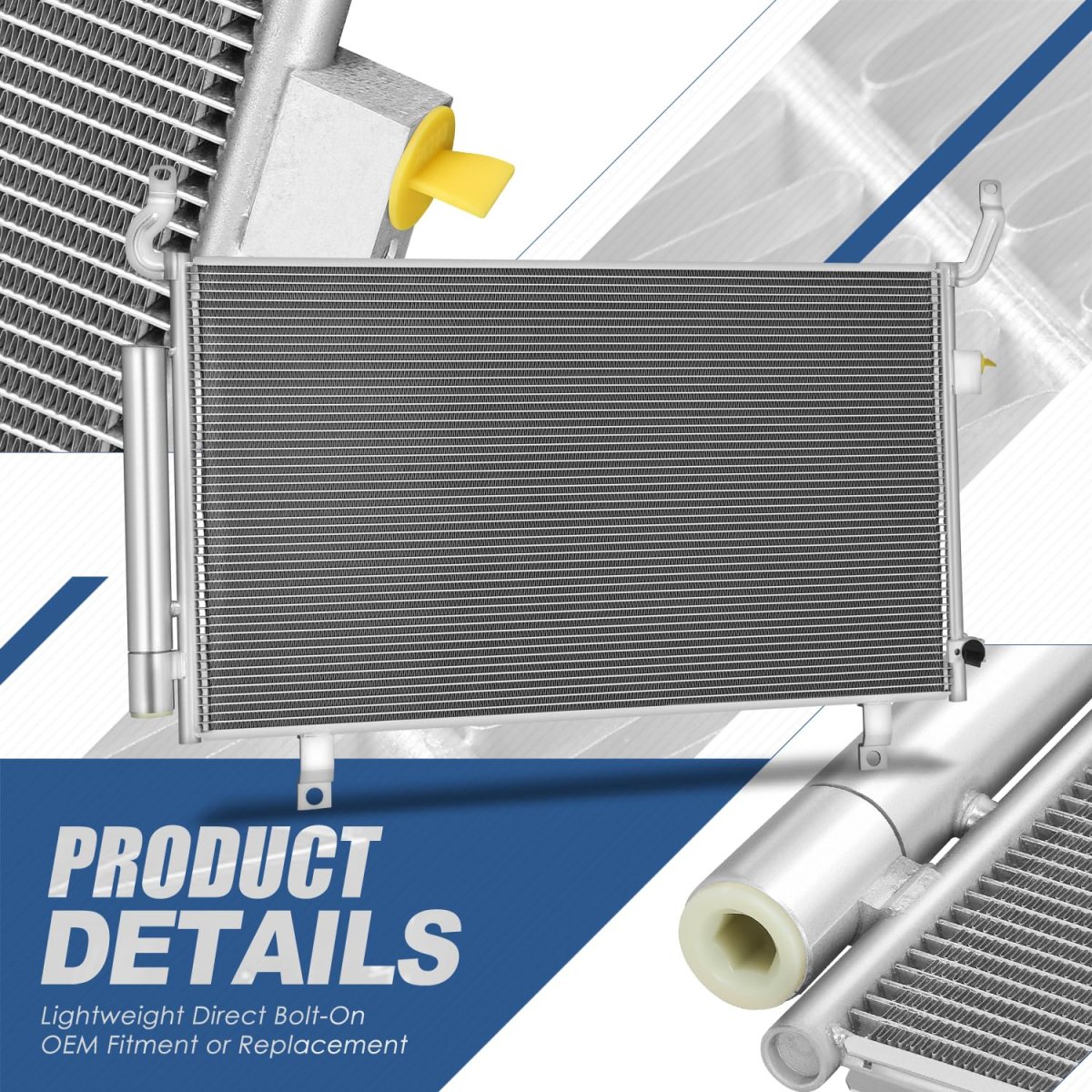 Dpi 30174 Factory Style Aluminum A C Condenser For Subaru Legacy Outback 2020-2024