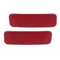 Rear Bumper Reflector Pair For Ford Transit Connect 2014 2017 Driver And Passenger Side Capa Certified Fo1184106c Fo1185106c 