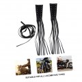 Inoomp 1 Pair Clutch Lever Vintage Leather Fringe Bicycle Handlebars Bar Edge Bike Handle Grips Brake Handlebar Accessories