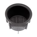 Cup Holder Insert For Lincoln Mark Lt 2010 2011 2012 2013 2014 Black Rubber Adhesive Replacement 9l3z1513562cb Standard Style 