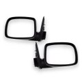 Door Mirror Pair For Gmc Canyon 2009 2011 2012 Power Non Heated Manual Folding Paint To Match Finish Gm1320382 Gm1321382 