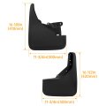 Mud Flaps Splash Guards For 2021 2025d Bronco Front And Rear 4 Pcs Replacement For M2dz-16a550-aa M2dz-16a550-bb Fits Base Big