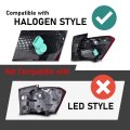 G-plus Rear Outer Left Tail Light Assembly W Bulbs Compatible With Chevy Equinox 2018 2019 2020 Brake Lamp Luces Traseras