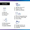 3m Accuspray Paint Spray Gun Nozzle Refills For Pps 2 065 1 2 Mm A Blue Use With 2 System Like-new Performance Pack
