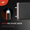 A-premium Coolant Radiator A C Condenser Cooling Kit Compatible With Mercedes-benz C63 Amg 2012-2015 Cls63 2012-2014 S C218